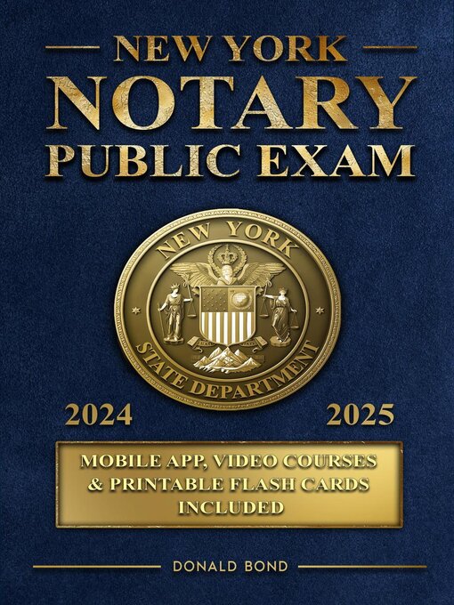 Title details for New York Notary Public Exam by Donald Bond - Wait list